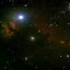 NGC2024 - Flammennebel  +  B33 - Pferdekopfnebel